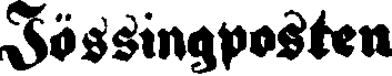 Jøssingposten newspaper logo.